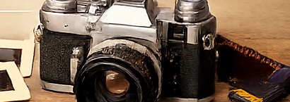 35mm camera with slides
